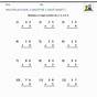 Multiplication Worksheets Grade 3
