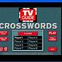 Tv Guide Chart For Short Crossword Clue