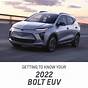 2022 Bolt Euv Owners Manual