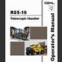 Gehl Rs5-19 Service Manual