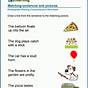 Sentence Comprehension Worksheet