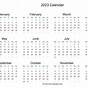 Fun Printable Calendar 2023