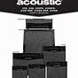 Acoustic Ab50 User Manual