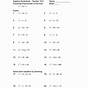 Factoring Trinomials A 1 Worksheet Pdf