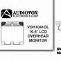 Audiovox Voddlx10 Installation Guide