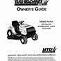 Mtd Gold Lawn Tractor Manual
