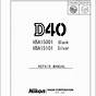 Nikon D40 Owners Manual
