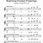 Finger Chart For Trumpet