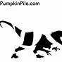 Dinosaur Pumpkin Carving Stencil
