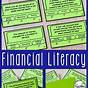Financial Literacy Vocabulary Worksheets