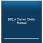 30gxr Carrier Chiller Manual