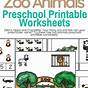 Kindergarten Zoo Worksheet