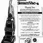 Hoover Steamvac F5914 901 Manual