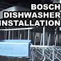 Bosch Dishwasher Install Manual