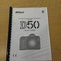 Nikon D5100 Instruction Manual