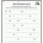 Fractions On A Number Line Worksheets Answer Key