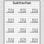 Three Digit Subtraction Regrouping Worksheet