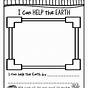 I Can Help The Earth By Worksheet