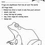 Free Printable Life Cycle Of A Frog Worksheets