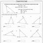 Triangle Interior Angle Worksheet Answers