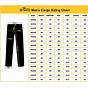 5.11 Pants Size Chart