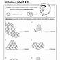 Volume With Cubes Worksheet