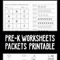 Pre K Printable Sheets