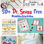 Dr Seuss Free Activities Printables