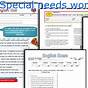 Printable Worksheets For Special Needs Students Pdf
