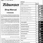 Hyundai Tiburon 2004 Service Repair Manual