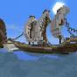 Small Minecraft Pirate Ship