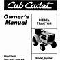Owners Manual Cub Cadet