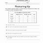 Measure Up Worksheet Answers