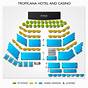 Tropicana Las Vegas Seating Chart With Rows