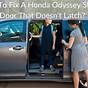 Honda Odyssey Sliding Door Manual Override