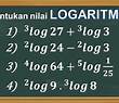 Konsep dasar dari logaritma akar