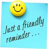 Image result for reminders clipart