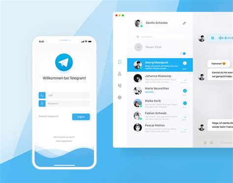 Telegram User Interface