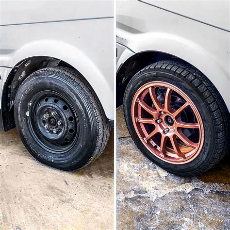 Upgrading and refurbishing 🛠️ the wheels 🛞 Minivan Camper Build ...