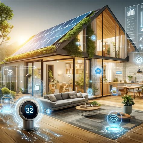 Efficacité énergétique maison connectée