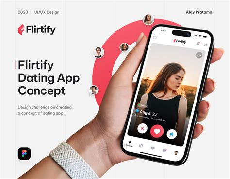Flirtify - Aplicación de citas móvil :: Behance