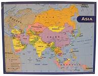 Asia Map Chart - Teacher Created Resources