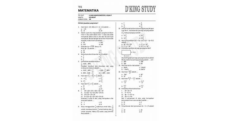 Mengumpulkan Soal-Soal Matematika