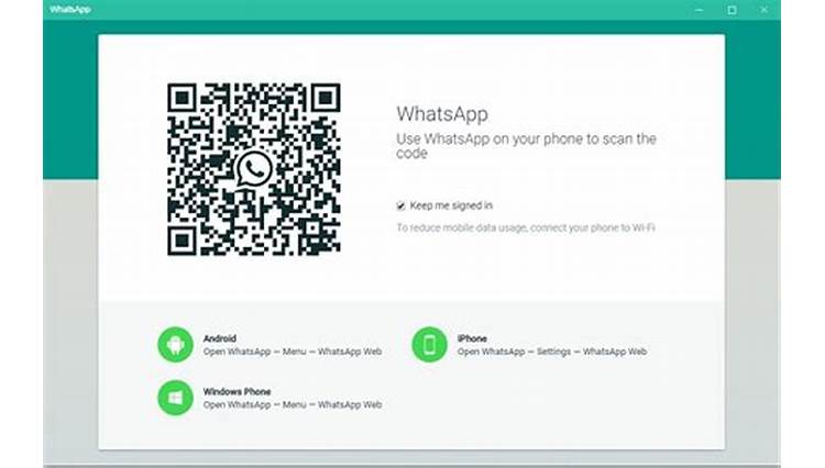 Tips Barcode WhatsApp