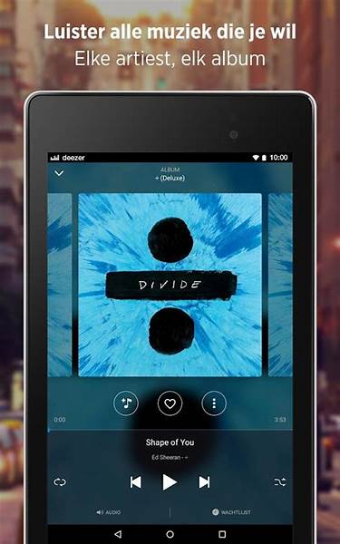 Deezer Music Player app