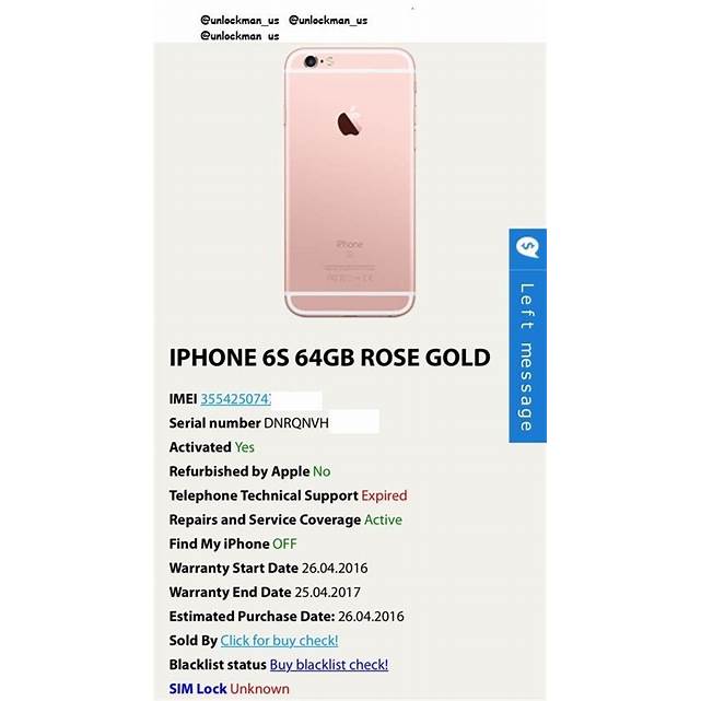 serial number iPhone 6s asli Indonesia