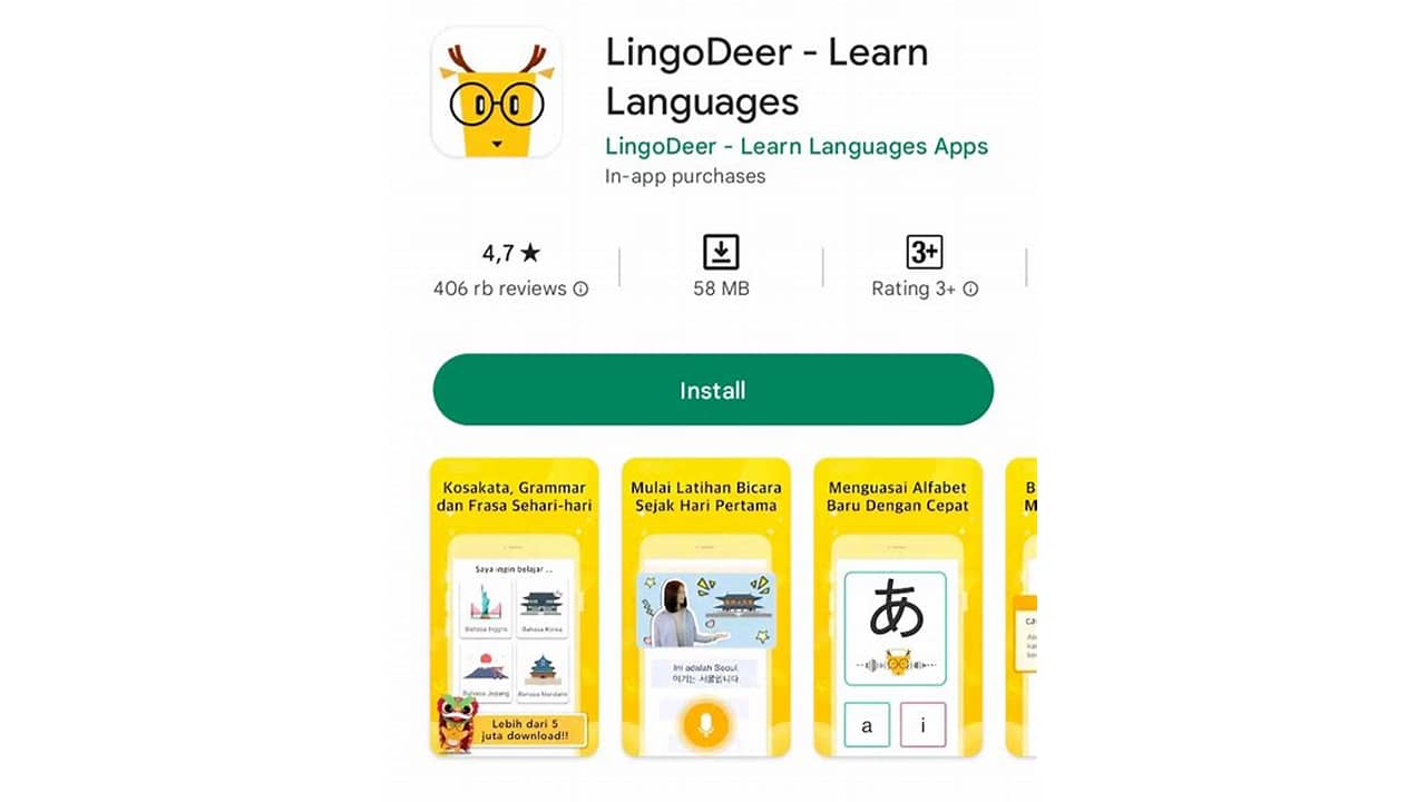 Aplikasi Belajar Bahasa Asing yang Efektif