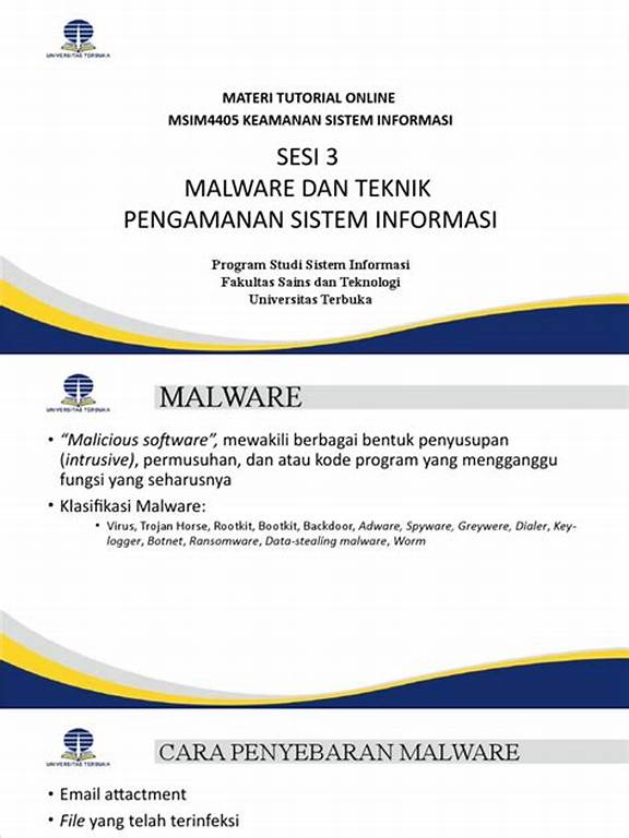 pengamanan malware