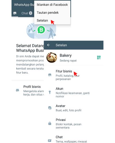 Mengirimkan Pesan Otomatis dengan Baca Selengkapnya dengan Fitur Pesan Otomatis di WhatsApp