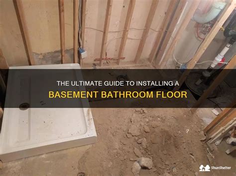 Basement Bathroom Fixtures Installation